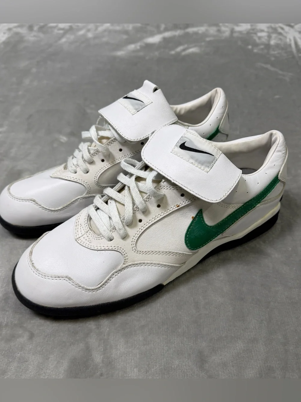 Vintage Nike Air Pro Low 950112 White Green Men's US 12.5 Athletic